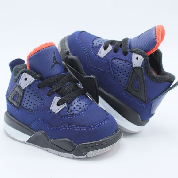 Nike Air Jordan 4 Retro Winter TD Loyal Blue Size 4C - Picture 12 of 13